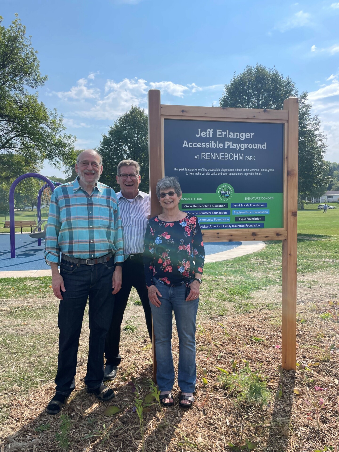 Jeff Erlanger Accessible Playground dedication